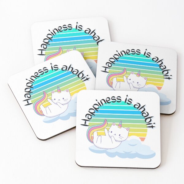 Item preview, happiness is ahabit designed and sold by Remde.