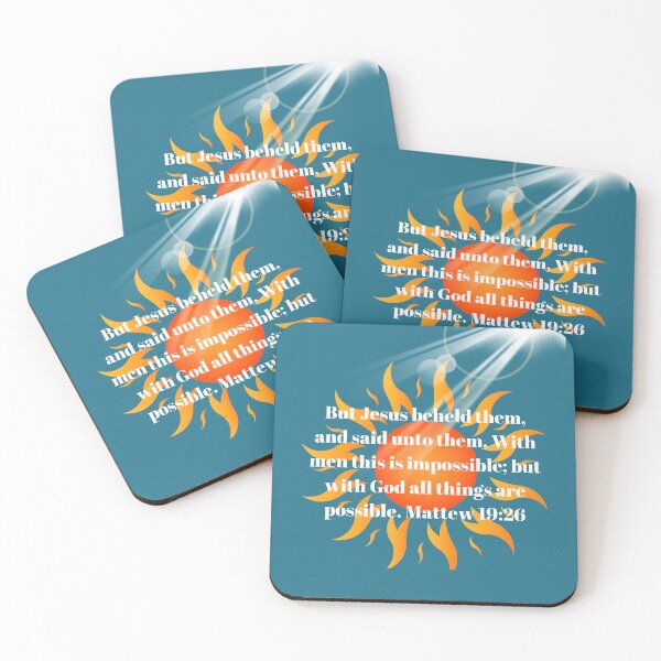 Item preview, Jesus Christ Beheld Them Saying With God All Is Possible designed and sold by Darlene Douglas-Jackson.