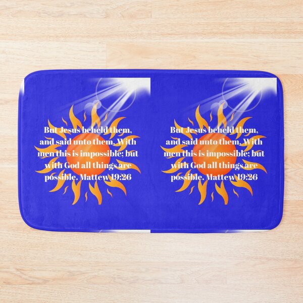 Item preview, Jesus Christ Beheld Them Saying With God All Is Possible designed and sold by Darlene Douglas-Jackson.
