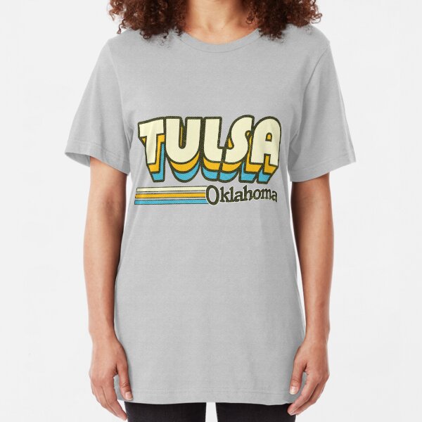 Tulsa, OK | City Stripes Slim Fit T-Shirt