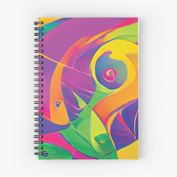 Item preview, Pinturas digitales abstractas de vida vibrante designed and sold by ThinkFun! Design.