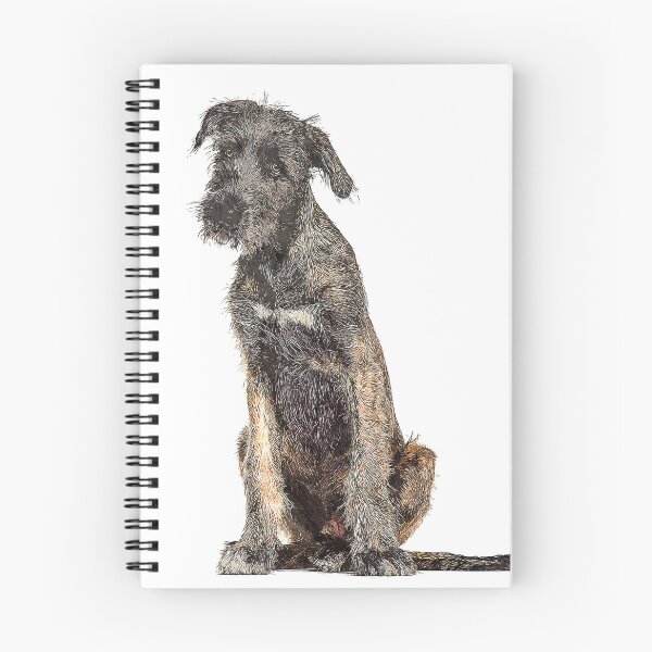 Item preview, Super Cool Irish Wolfhound Dog - Custom Pet Portrait Art Studio designed and sold by Custom Pet Portrait Art Studio.