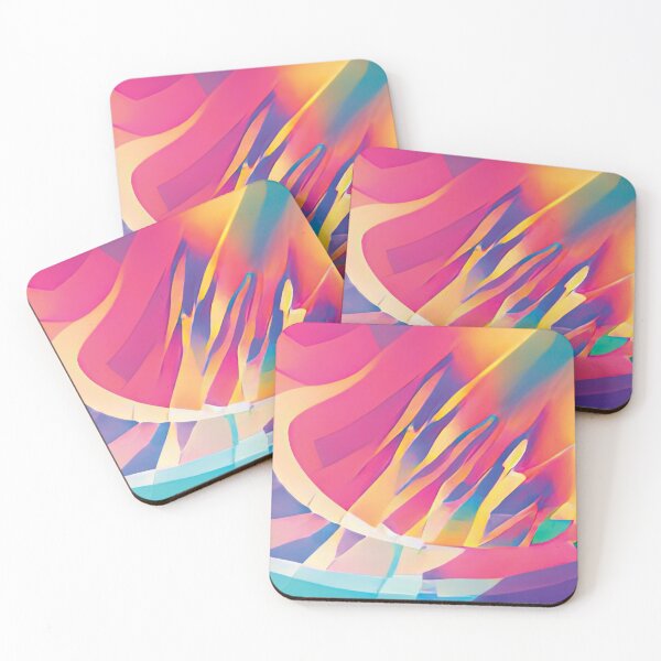 Item preview, Vibrant Life Abstract Digital Paintings designed and sold by ThinkFun! Design.