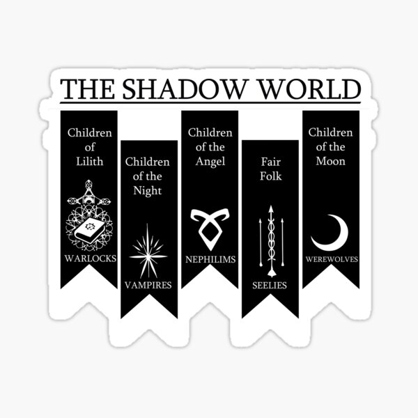 Aperçu de l'œuvre Le Monde des Ombres - Shadowhunters créée et vendue par DalyRincon.