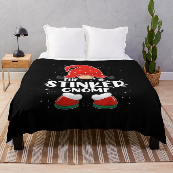 Item preview, Stinker Gnome Buffalo Plaid Matching Family Christmas Pajama designed and sold by Joaraalberg.