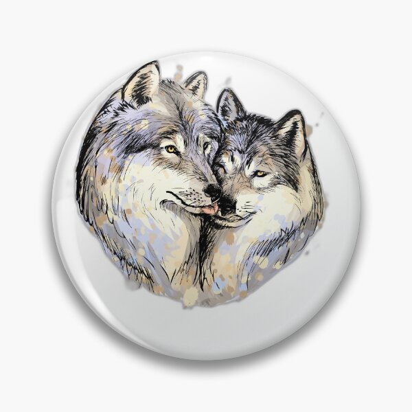 Item preview, lovers wolf - zidika love wolf - love wolf designed and sold by COSMEX.
