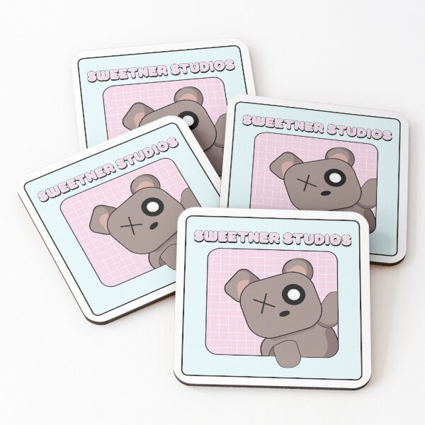 Item preview, Sweet bear logo with background designed and sold by GiftedBunnyStudios.