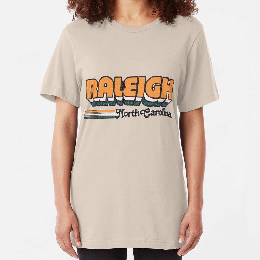 Raleigh, NC | City Stripes Slim Fit T-Shirt