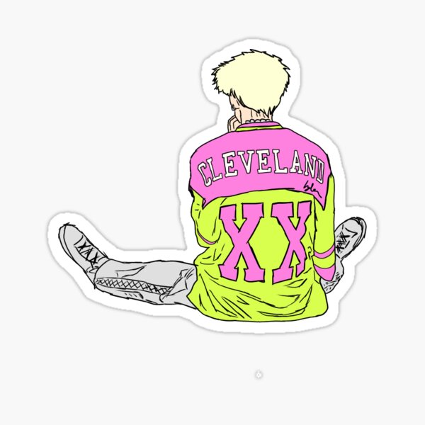machine gun kelly - cleveland Sticker