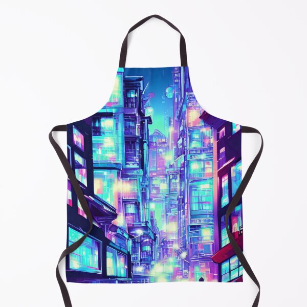 Item preview, Anime Urban City designed and sold by Art-of-AI.