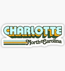 Charlotte, NC | City Stripes Sticker