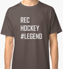 Rec Hockey Legend Graphic Classic T-Shirt