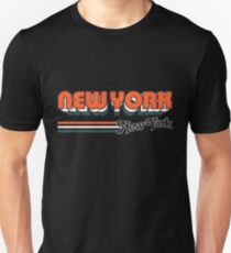 New York, NY | City Stripes Unisex T-Shirt