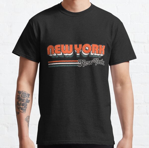 New York, NY | City Stripes Classic T-Shirt