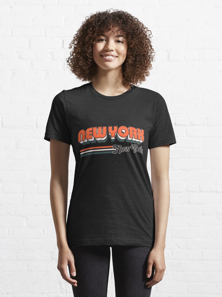 Alternate view of New York, NY | City Stripes Essential T-Shirt
