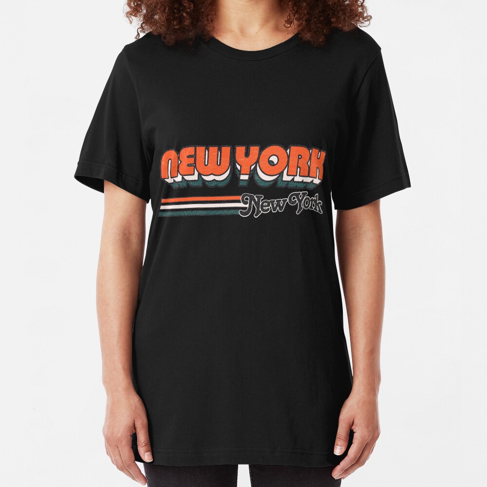 New York, NY | City Stripes Slim Fit T-Shirt