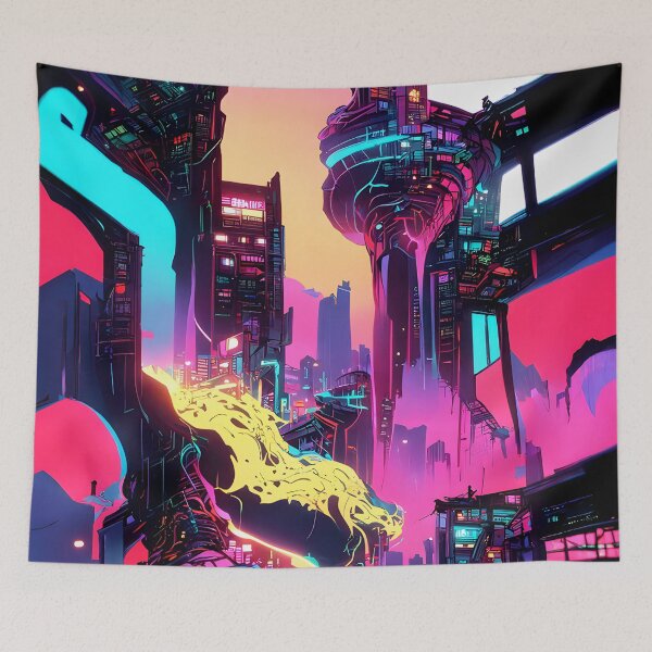 Item preview, Neo CyberPunk Tower designed and sold by NeoLiquid.