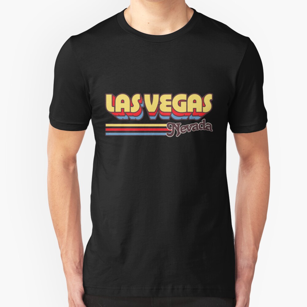 Las Vegas, NV | City Stripes Slim Fit T-Shirt