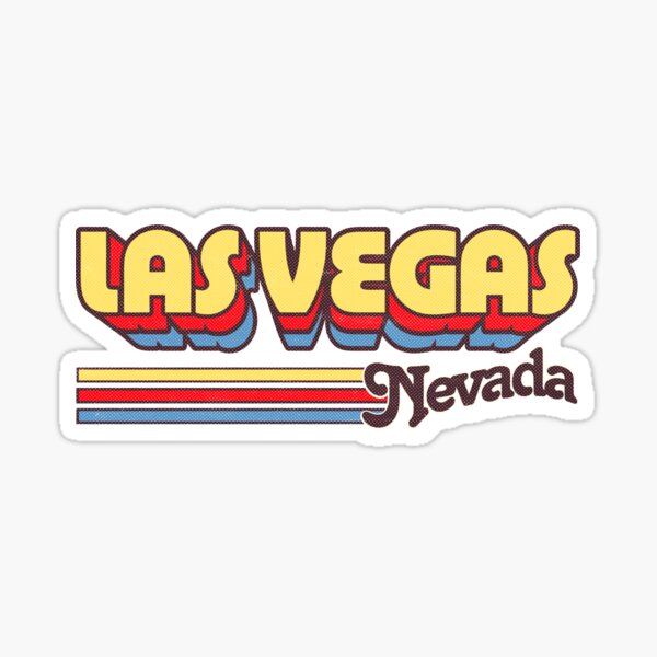 Las Vegas Decal Nevada Bumper Sticker Las Vegas Souvenir -  Israel