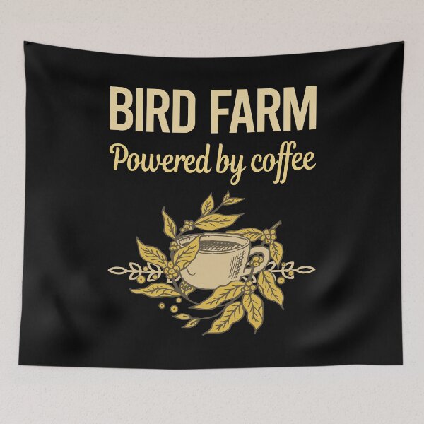 Item preview, Powered By Coffee Bird Farm designed and sold by cossinulsesj.