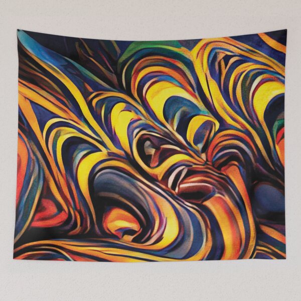 Item preview, Vibrant Life Abstract Digital Paintings designed and sold by ThinkFun! Design.