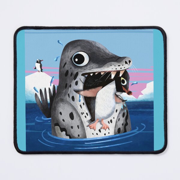 Item preview, Leopard Seal and Adelie Penguin designed and sold by Green Humour.