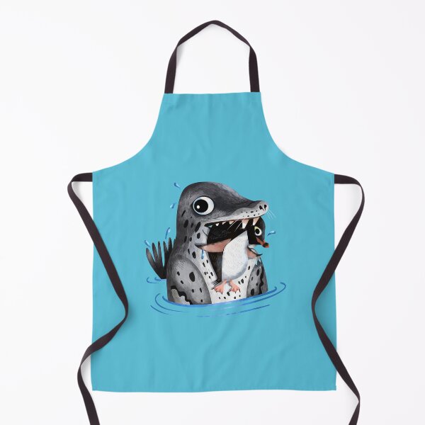 Item preview, Leopard Seal and Adelie Penguin designed and sold by Green Humour.