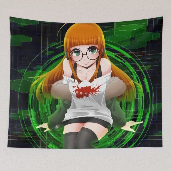 Artikelvorschau, Futaba Sakura Navi Persona 5 Artwork für Fans entworfen und verkauft von paolaxcarrot.