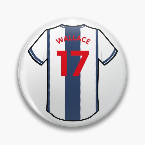 Item preview, West Brom Jed Wallace Jersey designed and sold by spmdesigns.