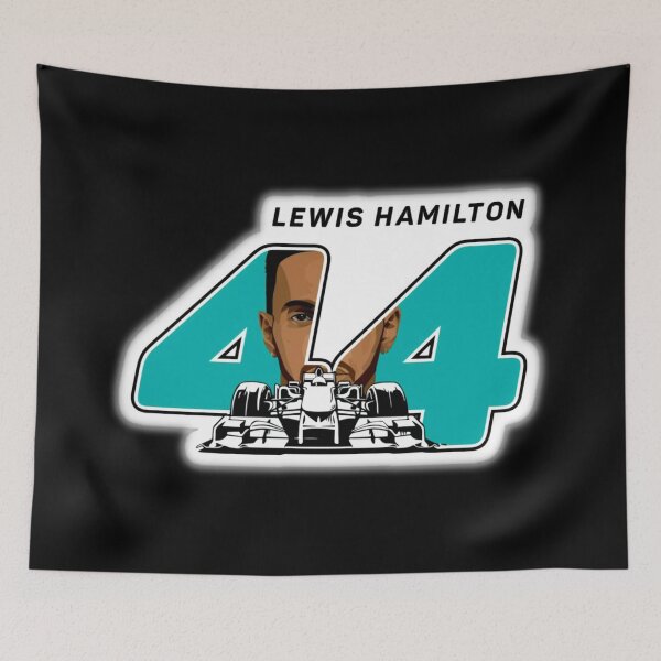 Aperçu de l'œuvre Lewis Hamilton Art créée et vendue par MireyaMazerine.