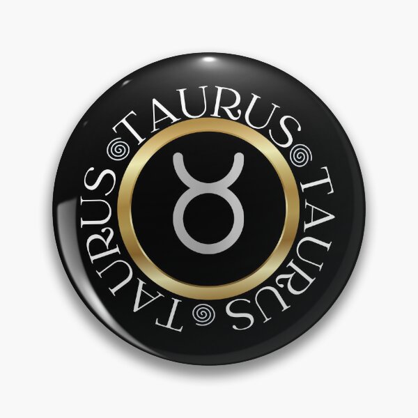 Item preview, Taurus Symbol Text Circle designed and sold by Hellofriendco.