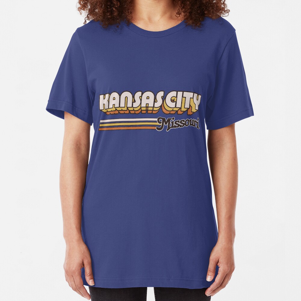 Kansas City, MO | City Stripes Slim Fit T-Shirt
