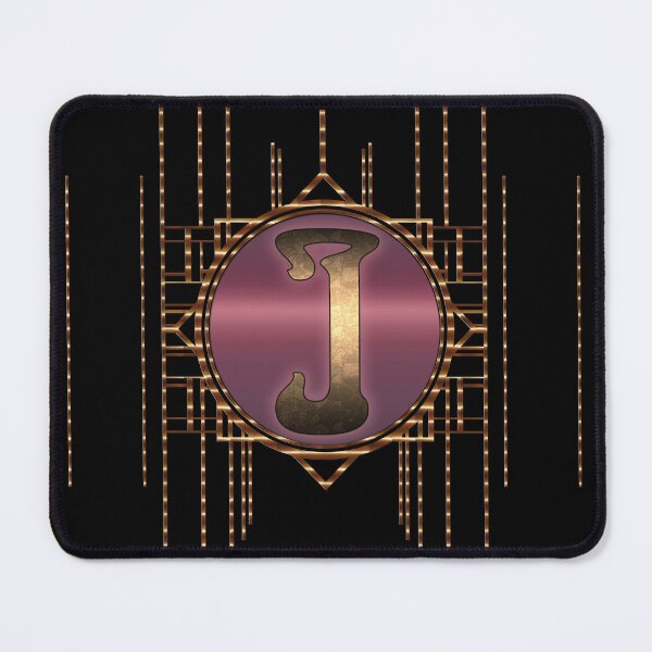Item preview, Monogram J 20s art.deco art nouveau vintage letters designed and sold by Xarah.