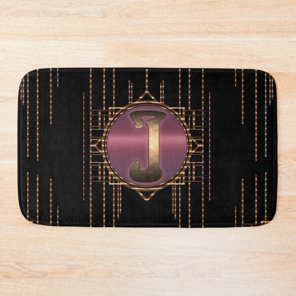 Item preview, Monogram J 20s art.deco art nouveau vintage letters designed and sold by Xarah.