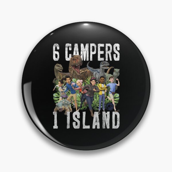 Item preview, Camp Cretaceous 6 Campers 1 Island designed and sold by TarynAbbott.