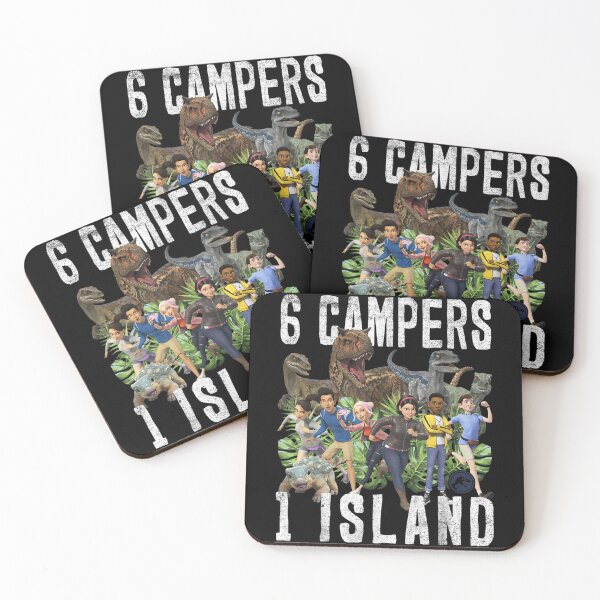 Item preview, Camp Cretaceous 6 Campers 1 Island designed and sold by TarynAbbott.