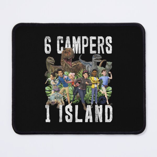 Item preview, Camp Cretaceous 6 Campers 1 Island designed and sold by TarynAbbott.