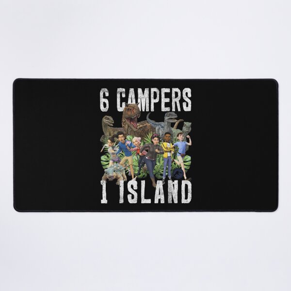 Item preview, Camp Cretaceous 6 Campers 1 Island designed and sold by TarynAbbott.
