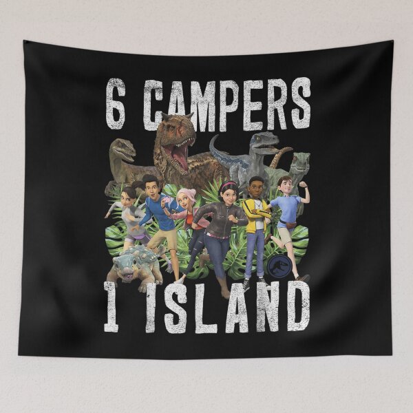 Item preview, Camp Cretaceous 6 Campers 1 Island designed and sold by TarynAbbott.