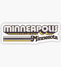 Minneapolis, MN | City Stripes Sticker