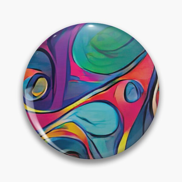 Item preview, Vibrant Life Abstract Digital Paintings designed and sold by ThinkFun! Design.