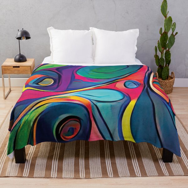 Item preview, Vibrant Life Abstract Digital Paintings designed and sold by ThinkFun! Design.