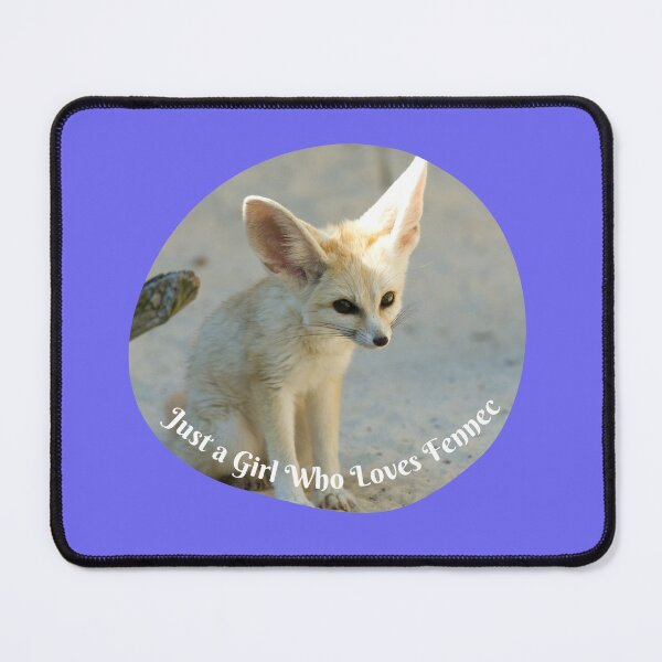 Item preview, Just A Girl Who Loves Fennec Funny Quote N20 designed and sold by KeysQuotes.