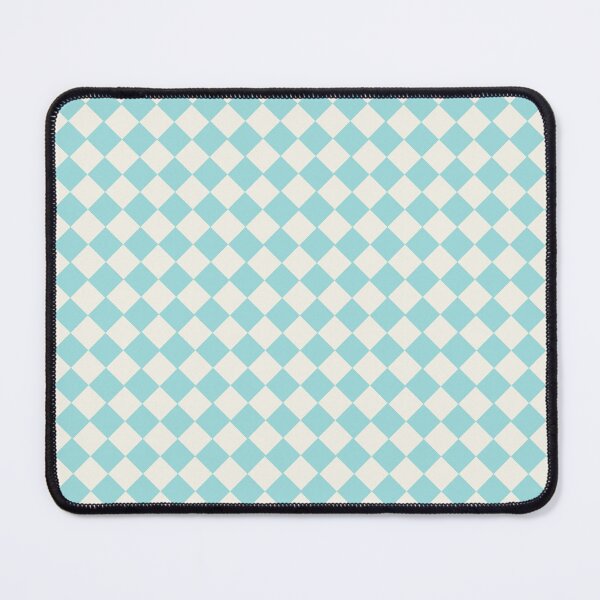 Item preview, Diamond Checkers Aqua designed and sold by skpersephone.