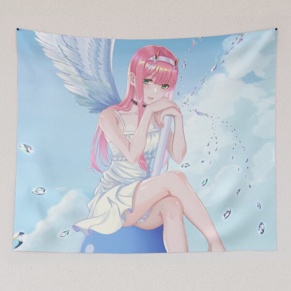 Item preview, Zero Two Darling in the Franxx Design For Fan designed and sold by paolaxcarrot.