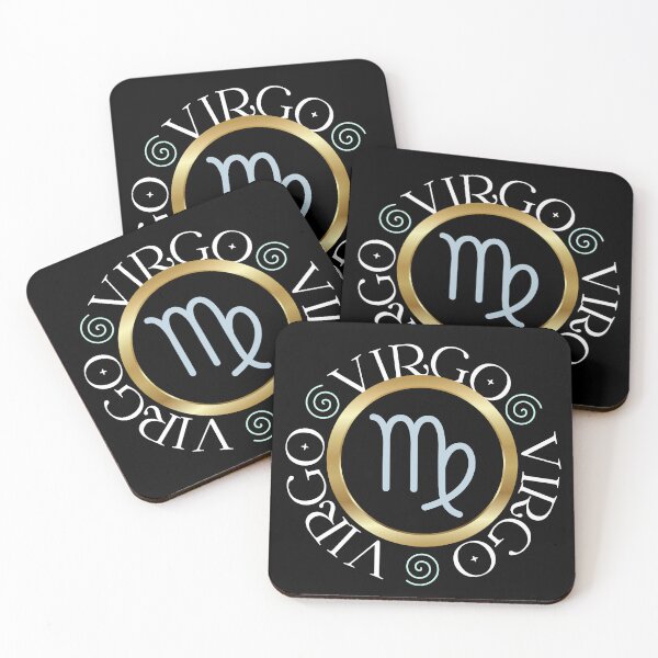Item preview, Virgo Symbol Text Circle designed and sold by Hellofriendco.