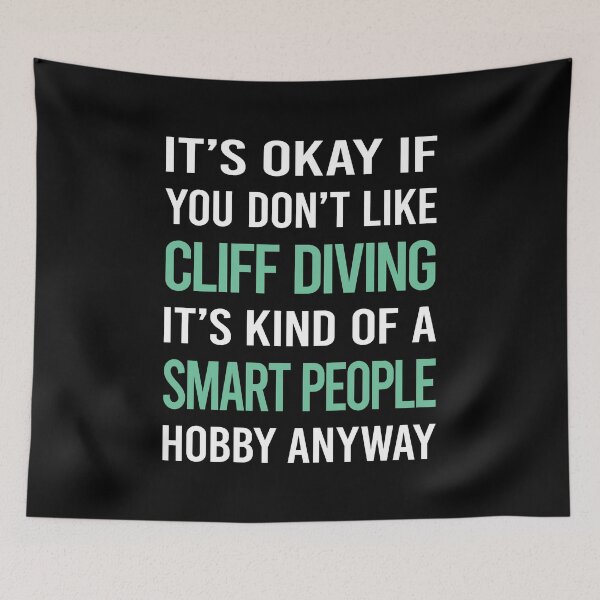 Item preview, Smart People Hobby Cliff Diving designed and sold by RonaldEwing4782.