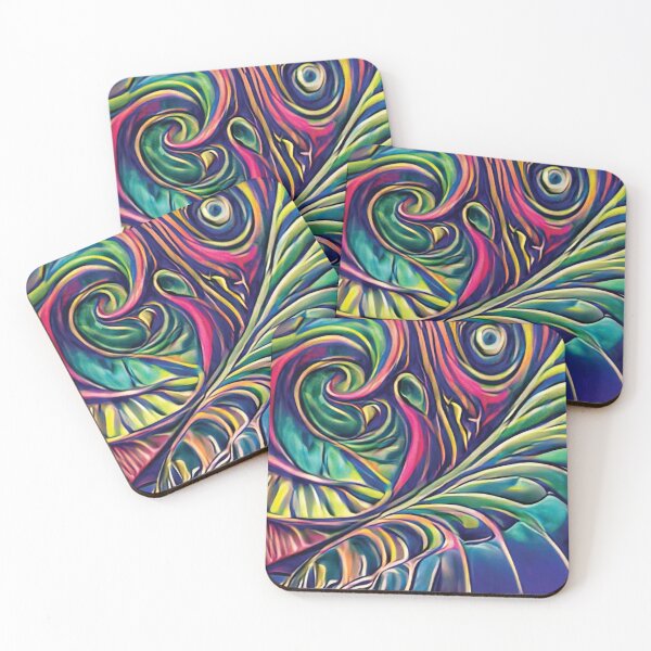 Item preview, Vibrant Life Abstract Digital Paintings designed and sold by ThinkFun! Design.