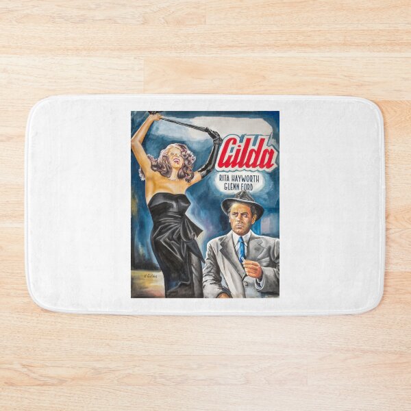 Item preview, People Call Me Gilda Rita Hayworth painting movie art poster  designed and sold by DorteRiedel.