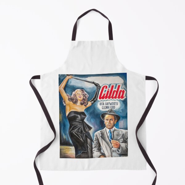 Item preview, People Call Me Gilda Rita Hayworth painting movie art poster  designed and sold by DorteRiedel.